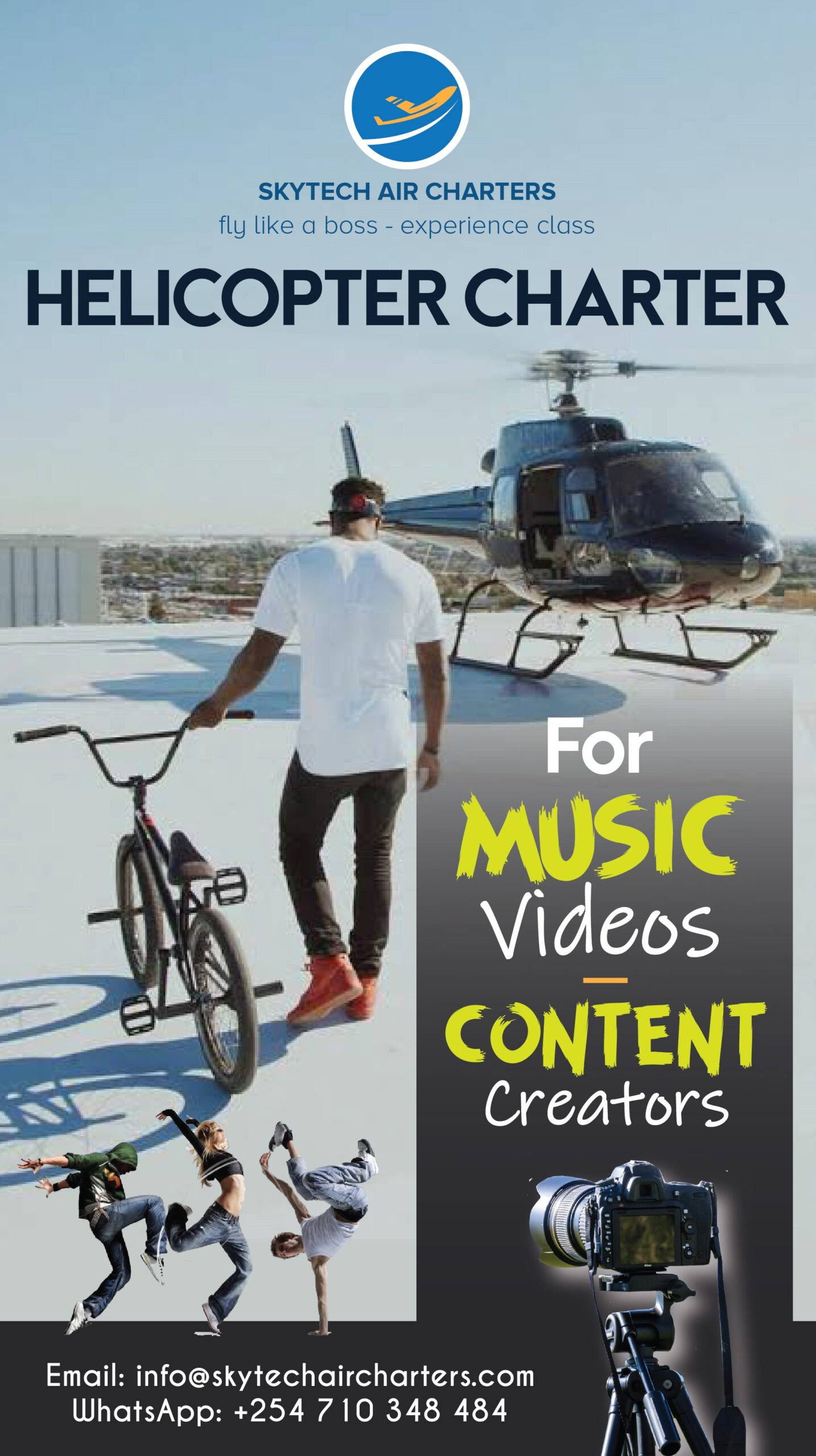 Helicopter Music Videos